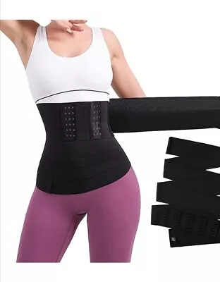 Waist Trainer Cincher Trimmer Sweat Belt Women Men Shapewear Gym Body Shaper  • £7.99