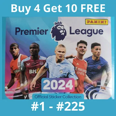 2024 Panini Premier League Football Stickers #1 - #225 • $1.58