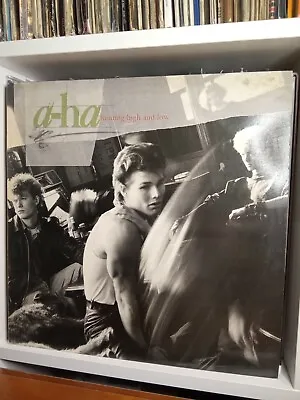 A - HA - HUNTING HIGH AND LOW 1st Europe Press 1985 VINYL LP EX/VG+ • £27.99