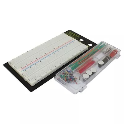 Circuit Specialists | WB-104-3+J Solderless Breadboard With Jumpers • $21.95