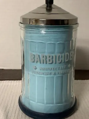 Barbicide Plus Disinfecting Jar 21 Oz VTG Fungicide Virucide King Reasearch Inc • $23.75