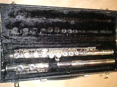 Yamaha LeBlanc Vito 111R Silver Flute With Case Japan Good Condition • $239