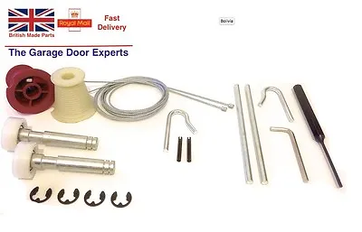 Henderson Garage Door Cables Wires Rollers Spindles Repair Kit Premier Doors • £15.95