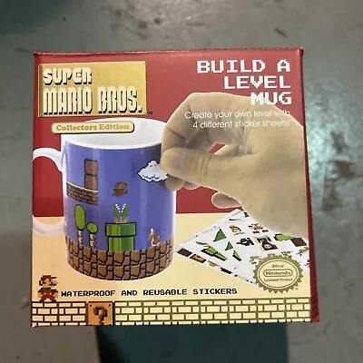 Super Mario Bros Build A Level Mug - Collector's Edition. NEW. • £6