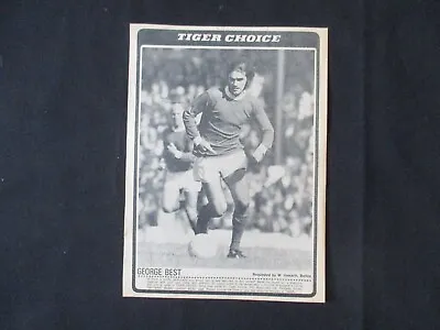 £2.99 • Buy MANCHESTER UNITED - GEORGE BEST: Tiger Choice - Original Tiger Comic Cutting