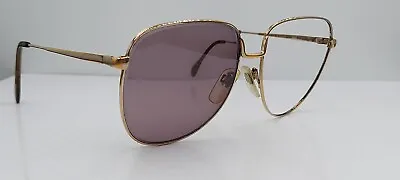 Vintage Metzler 1895 Gold Oval Metal Sunglasses Germany FRAMES ONLY • $33