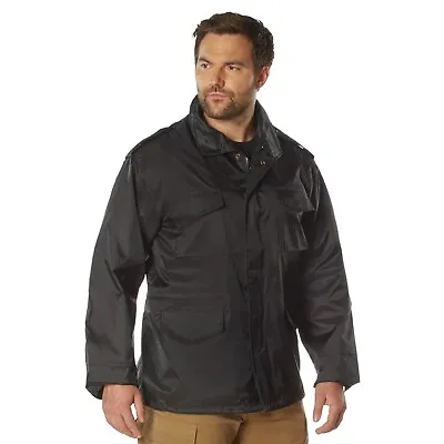 Nylon Black M-65 Storm Jacket - Military Outerwear Tactical Jacket/Coat • $75.99