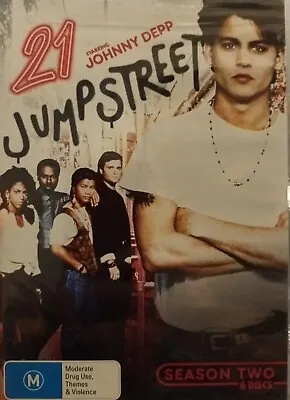 $14.99 • Buy 21 Jump Street: Season Two DVD (Region 4) NEW Johnny Depp 6 Disc Set