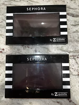 Lot 2 Sephora Collection Z Palette Magnetic Makeup 4x6 • $18