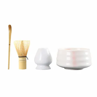 $30.40 • Buy Japanese Matcha Tea Set, Matcha Whisk Prong, Scoop, Matcha Bowl, Ceramic And