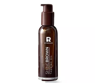 Byrokko Shine Brown Chocolate Tanning Oil 145ml - Quick Delivery • £15.99