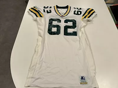 Original Circa 1996 MARCO RIVERA GREEN BAY PACKERS TEAM ISSUED FOOTBALL JERSEY • $99