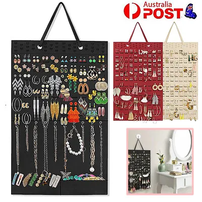 $5.99 • Buy Earrings Hanger Bags Hanging Jewelry Organizer Necklace Display Holder Stand 