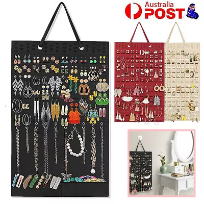 Earrings Hanger Bags Hanging Jewelry Organizer Necklace Display Holder Stand  • $17.39