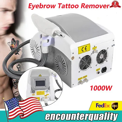 Q-Switch Picosecond Tattoo Removal YAG Laser Machine 1064nm 532nm Beauty Device • $541