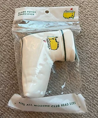 The Masters Golf Tournament Blade Putter Headcover Cover Brand New W/ Tags • $199.99