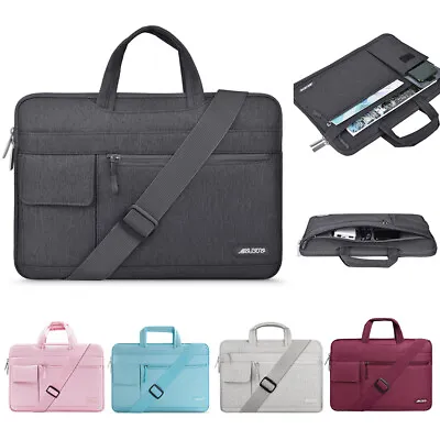 Laptop Shoulder Business Bag 13.3 15.6 17 Inch For Macbook Dell Acer 13 15 Men • $25.64