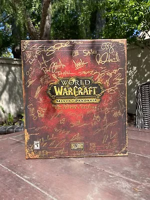 World Of Warcraft: Mists Of Pandaria Collector's Edition - Signed • $195