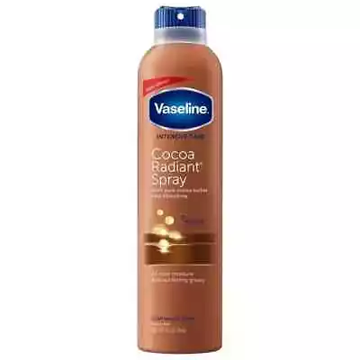 Vaseline Intensive Care Radiant Moisturizer Non Greasy Spray Body Lotion Cocoa • $4.99