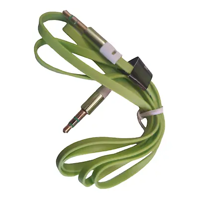 Audio Cable Jack Cable 35 MM Green Jack Aux Tonübertragungskabel • £17.30