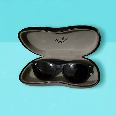 Ray Ban New Wayfarer 58 Mm Sunglasses With Hard Case - Black • $90