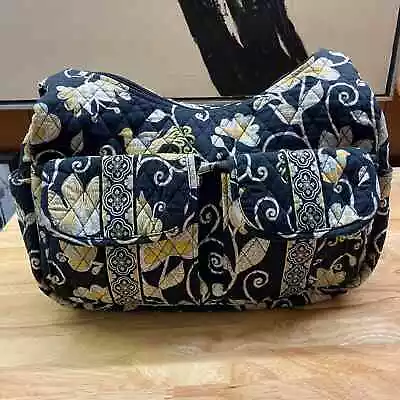 Yellow & Black Cargo Sling Crossbody Bag By Vera Bradley • $30