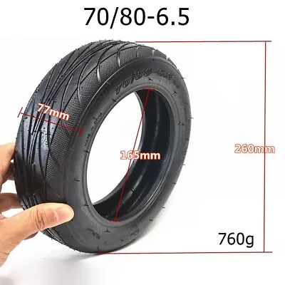 Achieve Optimal Balance With The 70/80 65 Tubeless Tire For Electric Scooters • $55.45