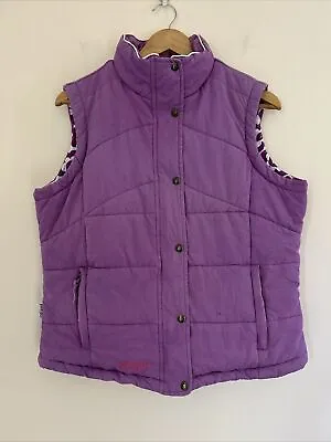 Lazy Jacks Gilet Body Warmer Purple Size L • £15