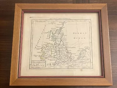 Great Britain Ireland England Wales British Isles Miniature Map London 1761 • $99