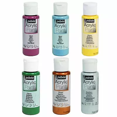 Pebeo Acrylic Paint 59ml - 85 Colours Available • £7.95