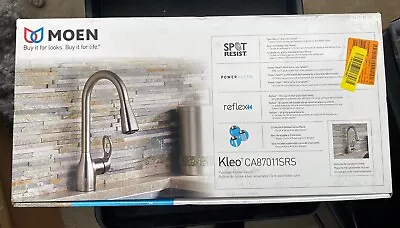 Moen Kleo Spot Resist Stainless OneHandle Pulldown Kitchen Faucet CA87011SRS B87 • $95.19