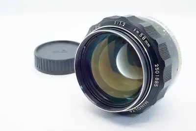 MINOLTA MC ROKKOR-PG 58mm F1.2 MF Lens From JAPAN Near Mint Black • $389.98