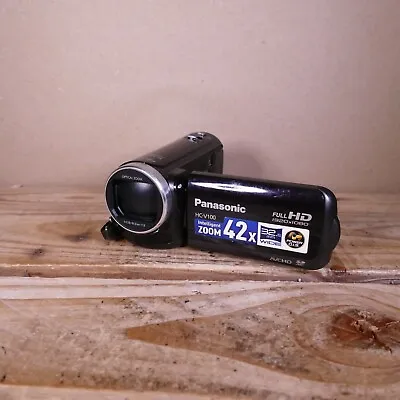 Panasonic HC-V100 Full HD Camcorder 42x Optical Zoom - See Description • £34.95