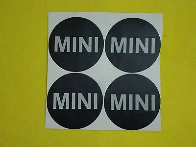 Mini Cooper Alloy Wheels 50mm Center Cap Hub Reflective Stickers • £6.50