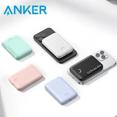 Anker 321 MagGo Battery 5000mAh Magnetic Portable Power Bank For IPhone 15/14/13 • $25.99