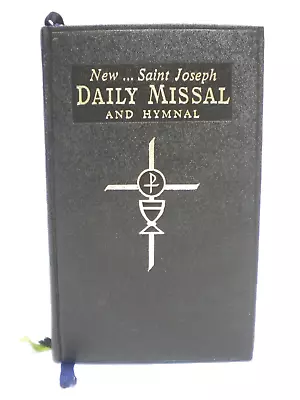 Vintage 1966 New Saint Joseph Daily Missal And Hymnal Hardcover Book Catholic • $11.99