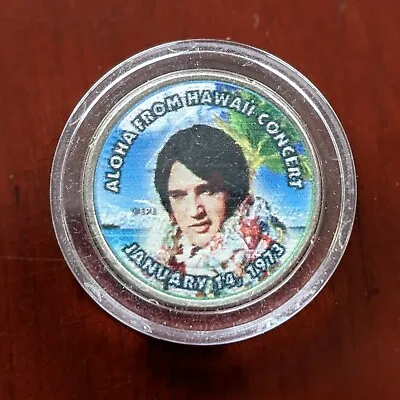 United States - Elvis Presley Aloha From Hawaii Concert - Quarter Coin • $9.85