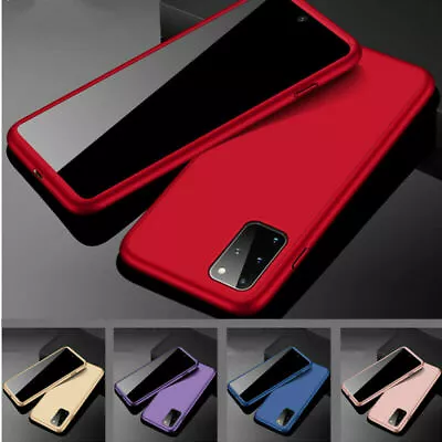 Case For Samsung Galaxy S21 S20 S10 S9 S8 Plus S7 360 Full Body Cover Protective • £1.95