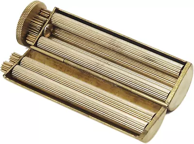 Vintage Cigarette Roller – Beautiful Brass Manual Roller - Practical Cigar Rolle • $70.49