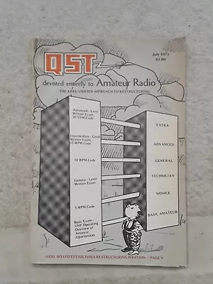 July 1975 QST Magazine - Restructuring Issue • $9.99