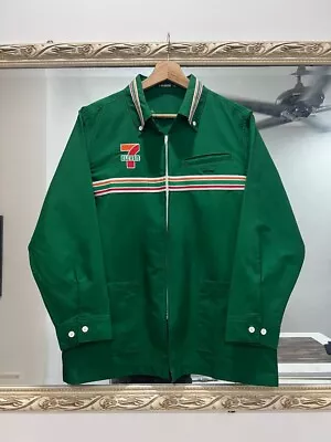 Vintage 90s Japanese Brand 7 Eleven Uniform Full Zipper • $70