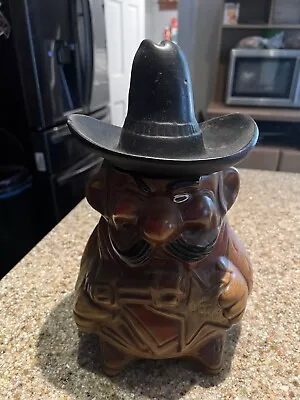 1960's California Originals Winking Sheriff Cookie Jar • $40