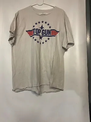 Vintage XXL TOP GUN Movie T-SHIRT Film Maverick • $12.99