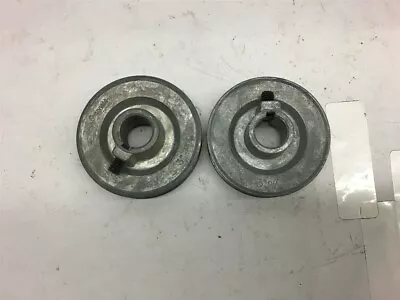 Congress Single Groove Pulley 3' OD 3/4  Bore Lot Of 2 • $20