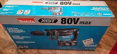 Makita GMH02PM 40V X2 80V Max XGT Brushless 28 Lb. AVT Demolition Hammer Kit • $695