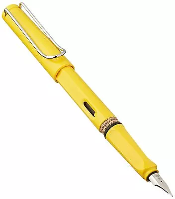 Lamy Safari Fountain Pen Yellow Medium Nib (L18M) 4000217 • $22.98