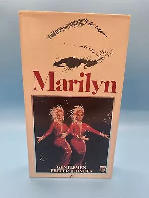 Gentlemen Prefer Blondes VHS 1953 1987 CBS FOX Marilyn Monroe • $7.77