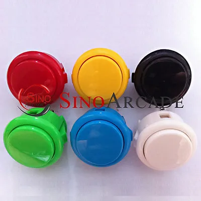 6x Original Sanwa OBSF-30 Push Button For Arcade Mame Game 13 Colors Available • $17.99