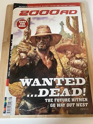 2000AD COMIC Nov 2000 #1221 Wanted Dead The Future Hitmen Go Way Out West • £3