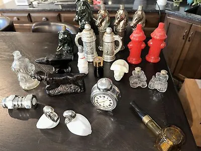 Avon Vintage Perfume Bottles Lot Of 22- Some Still Contain Perfume/aftershave • $20